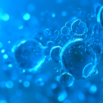 Solute particles moving through a solvent referencing Osmolarity.